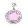 Targhetta identificativa per animali domestici Squisita decorazione con strass Targhetta per il nome dell'animale domestico con incisione Targhetta personalizzata per cani e gatti Forniture per animali domestici