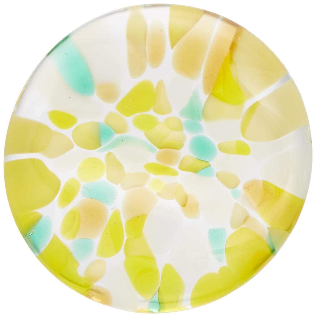 Aderia Tsugaru Glass Chopstick X 1 Set of Japanese Sunflower Made In Rests, 3.5 Cm, 3, Colors, Design, Japan, F-79861