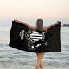 1 pezzo Squadra di Calcio (47) Asciugamano da Spiaggia, Attrezzatura da Spiaggia e Piscina sul Mare, Fantasia alla Moda, Rettangolare, Essenziali da Viaggio