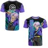 2026 Summer Dragon Ball Z Boys' T-shirt 3D Goku Print Men's Harajuku Fashion Short Sleeve Casual Top Breathable Cool Clothing
