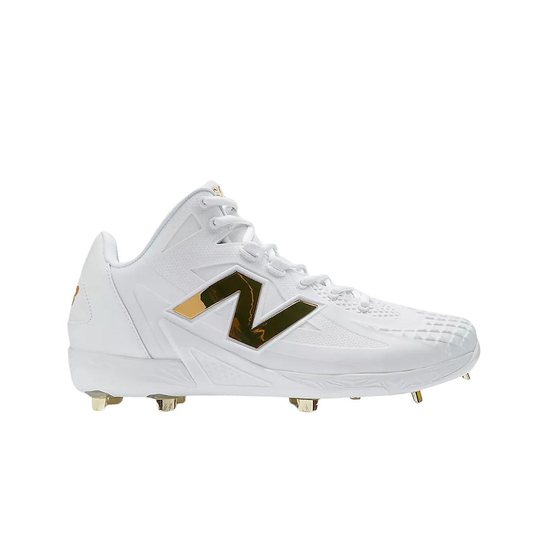 

New Balance Fuelcell Ohtani 1 White Metallic Gold - 2e Wide 275