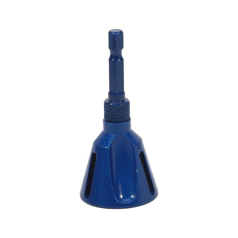 Deburring Chamfering Tool for Screw Metal Wood Plastic Cast Iron External Circle Chamfer Round Edge Trimming Polishing Power Drill Attachment Tool