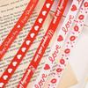 Valentines Ribbon Ribbon For Wreaths Flowers Bouquets Heart Ribbon For Gift Wrap