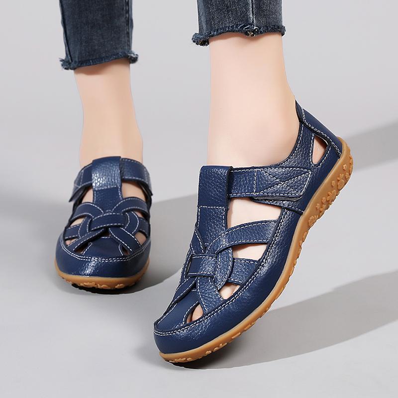 35-43 Summer Women's Large-size Sandals Breathable Closed-toe Sandals Casual Shoes Sports Sandals Sport Sandals Women