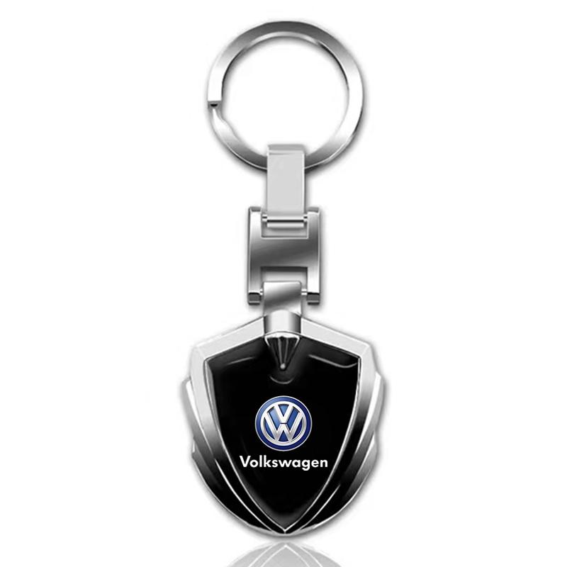 3D Metall Auto Styling Schlüsselanhänger Schlüsselring Schlüsselhalter Für Volkswagen Golf-6 7 4 5 POLO Passat B5 B6 B7 T4 T5 Tiguan Jetta Gol