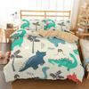 Comfortable Cartoon Pattern Duvet Cover Set With Duvet Cover And Pillowcases King Queen Twin Sizes For Boys Girls And Kids