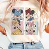 Retro Minnie Princess Shirt, Vintage Disney Princesses Minnie Mouse Tee, Disney Family Trip T-Shirt, Pastel Comfort Colors Magic Kingdom Tee