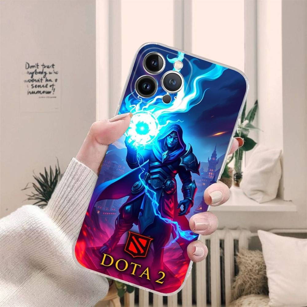 Game D-Dota 2 For IPhone 17 16 16e 15 14 13 12 11 Pro Max Mini Plus Phone Case