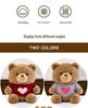 Cute Soft Sweater Bear Plush Toy - Children's Cozy Sleeping Pillow & Cuddly Doll