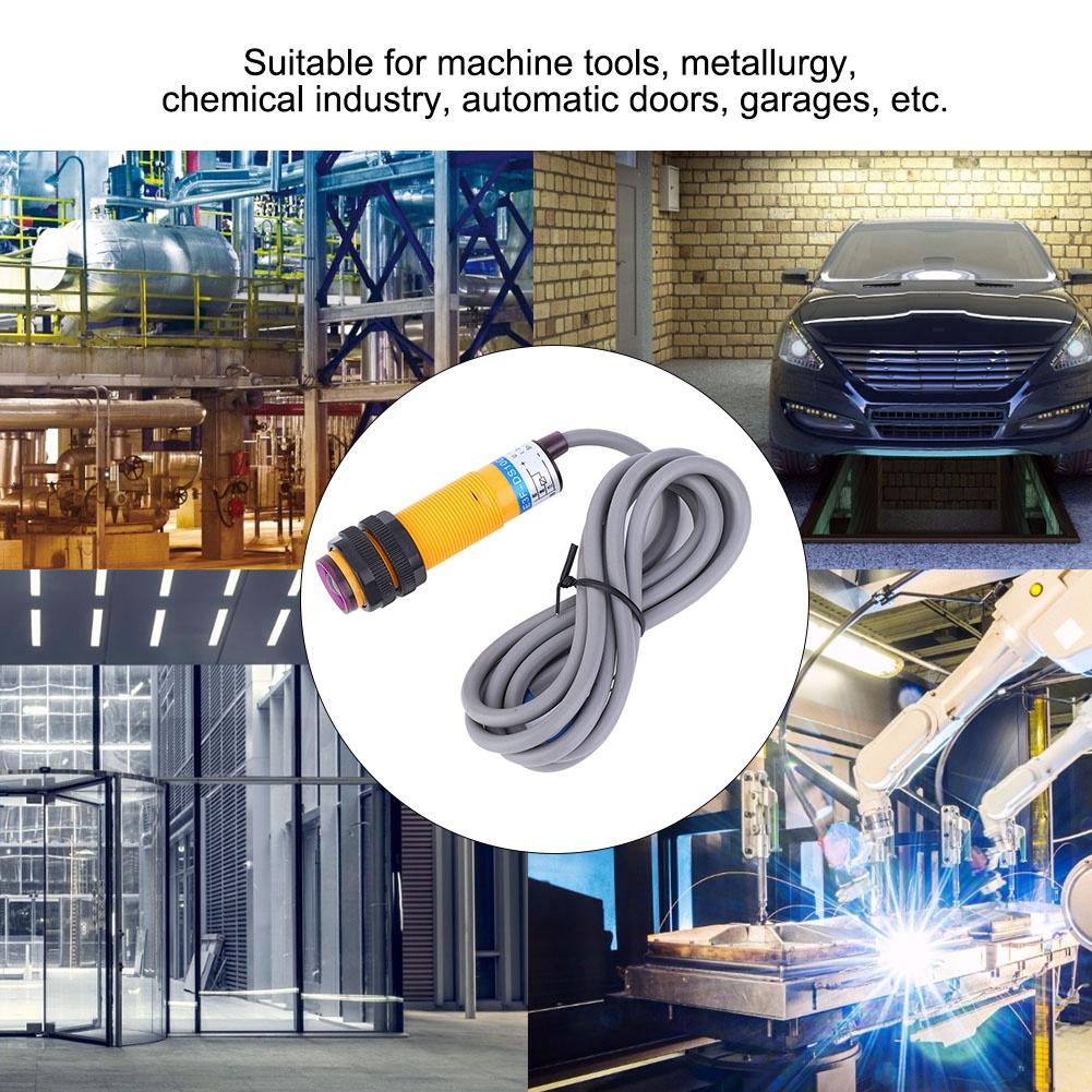 10Pcs JYIO Photoelectric Switch Diffuse Reflection for Machine Tool E3F DS10C4 1030VDC