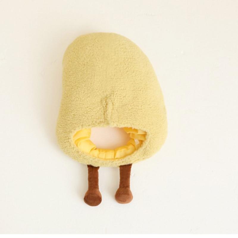 Lightweight Potato Costume Headpiece Adjustable Strap Photography Prop For Children Party Theme Role Play