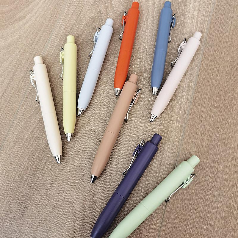 9/10Pieces Set Portable Mini 0.5Mm Core Quick Drying Neutral Pen Cute Carbon Pen Durable Bullet Tip Pen Students School Supplies