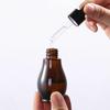 Amber Glass Serum Dispensing Bottle - Portable Essential Oil Cosmetic Bottle for Beauty Salon.