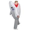 Costume gonflable de requin bleu à grande gueule transfrontalier pour Cosplay, Fête d'Halloween ou Plaisir à Chevaucher