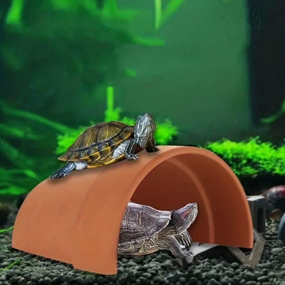Breathable Fish Shrimp House Ceramics Crab Safe House Fish Spawning Cave  Aquarium Decor