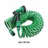 Garden Irrigation Water Gun Coil Garden Hose Spring Recoil Garden Water Hose for Pet Bathing Car Washing Watering