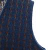 Yves Saint Laurent 90s Old V Neck Knit Vest M Navy Men's Used