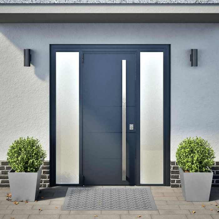 VidaXL Jardinières 2 pcs 40x40x40 cm acier galvanisé, jardinière d'extérieur, boîte à fleurs, boîte de jardin 851063