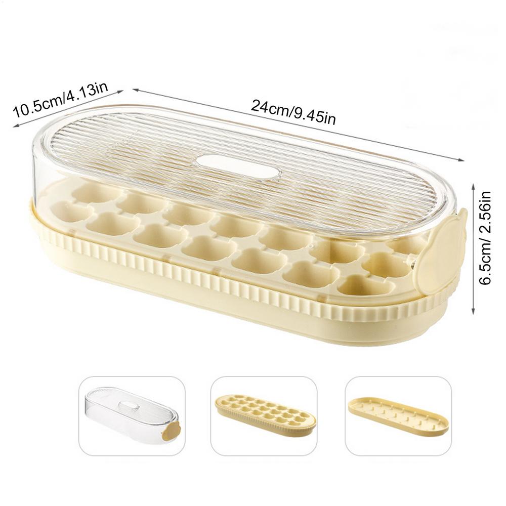 

Форма для льда с крышкой, форма для приготовления льда, лоток для морозильной камеры, легко извлекаемый, кухонные аксессуары для напитков, виски, водки, текилы, коктейлей жёлтый