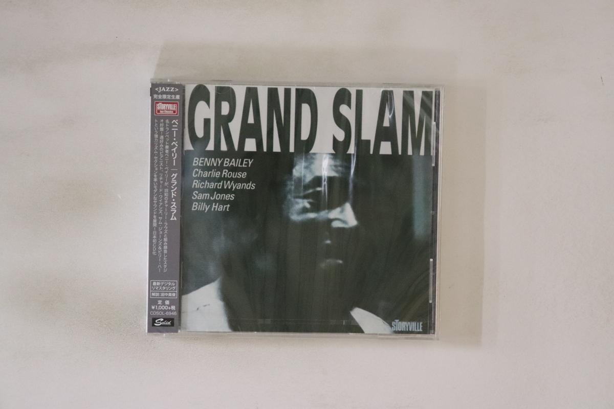 

CD BENNY BAILEY Grand Slam CDSOL6946 SOLID RECORDS 2015 Japan Obi Jazz Used