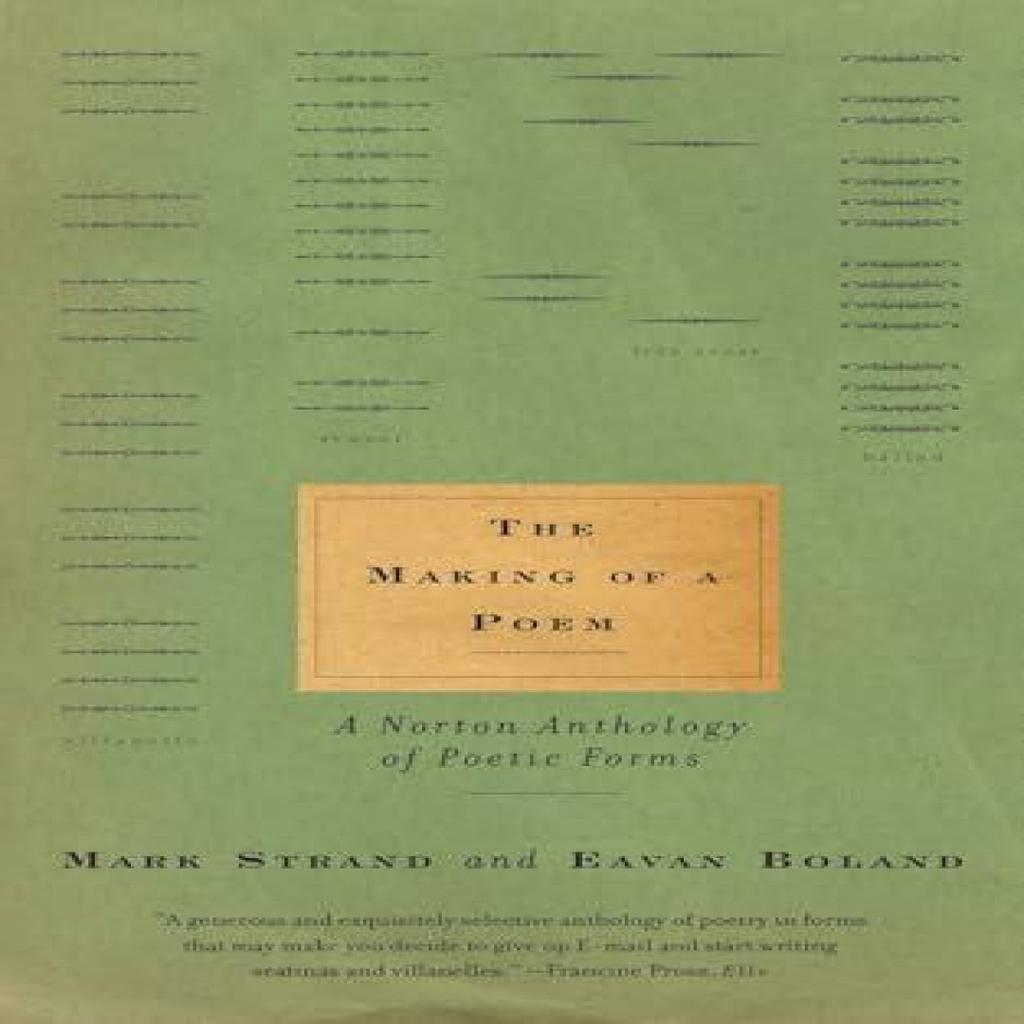 The Making of a Poem Paperback Book 9780393321784