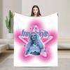 Freya Skye Vintage Fan Warm Blankets Casual Travel Car Bedding Throws Couch Bed Flannel Bedspread Sofa Bed Cover