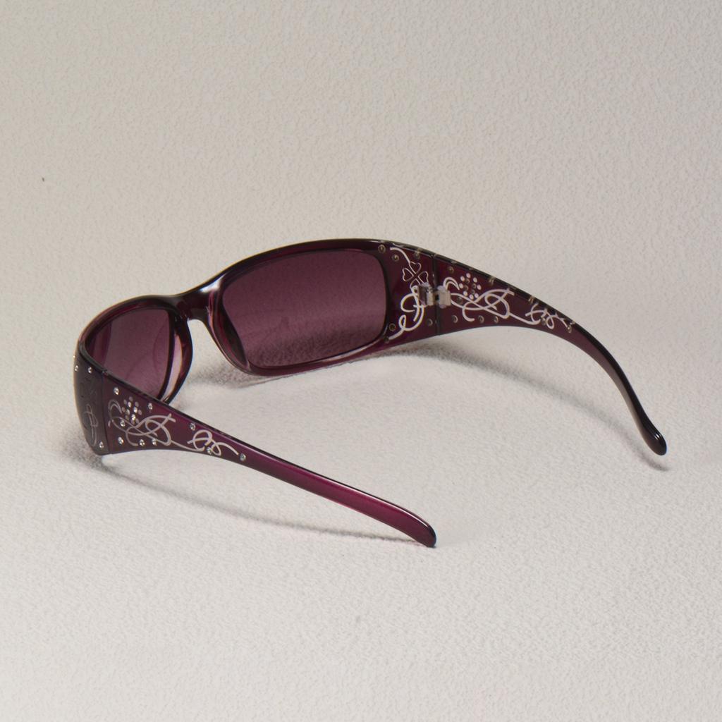 Pattern Decoration Diamond-Encrusted Square Frame Sunglasses Retro Style Daily Classic Fashion Ladies Vacation Travel Glasses