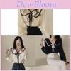 Lolita Style Shirt With 3d Pattern And Wide Fit For Spring 2025