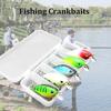 5 Stück Angellköder Kunstköder Crankbaits in Aufbewahrungsbox