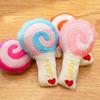 Lollipop Plush Sound Toy Three-color Optional Pet Dog Dog Cat Pet Supplies Toy Length About 5cm