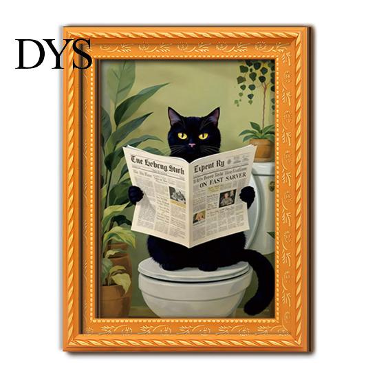 Halloween Refrigerator Magnets Black Cat Wooden Magnet, Theme Decorative Miniature Art Wall Magnetic Decal, for Kitchen Cabinets And Whiteboards Decor