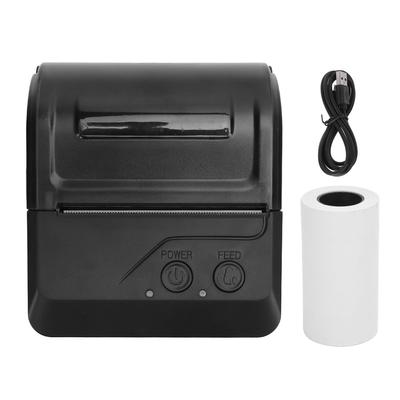 Thermal Label Printer for Shipping Packages 80mm USB Bluetooth Portable Thermal Shipping Label Printer for Android for