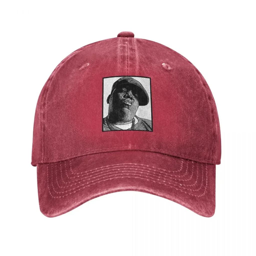 Biggie Smalls Merch Unisex Women Baseball Caps The Notorious B.I.G. Hats Cap Vintage Golf Adjustable Trucker Hats Snapback Cap