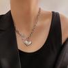 Women's Light Luxury Washable Titanium Steel Hip Hop Clavicle Necklace - Trendy Cold Style Sweater Chain Accessories
