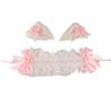 Jk Lolita Lace Headband Plush Cat Ears Barrettes Creative Anime Maid Cosplay Headdress  Daily