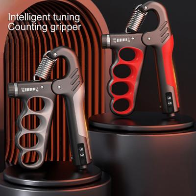 Handgriff-Krafttrainer, mechanisch, zählbar, 5–100 kg, verstellbar, für Männer und Frauen, Unterarmtrainer, Muskelstärkungsgerät, Entwickler, Fitnessgerät