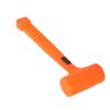 Practical PVC Rubber Soft Face Dead Blow Hammer Installing Tool (0.5LB)