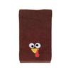 Yousheng Thanksgiving Turkey Towel Embroidered Turkey Hand Towel Absorbent Bathroom Kitchen Towel for Home Farmhouse Thanksgiving Decoration