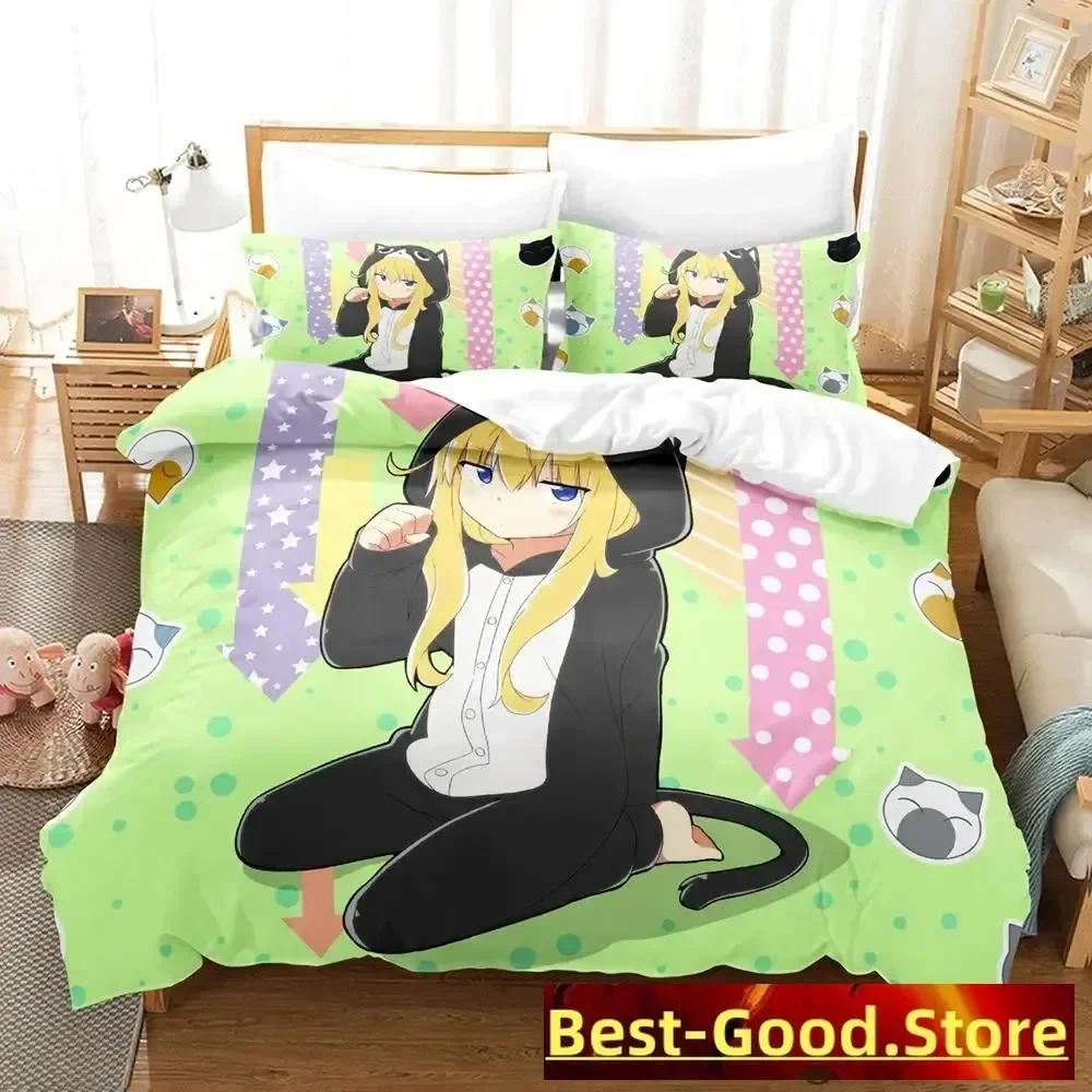 Gabriel Dropout 3D Anime parure Printed Bed Set Duvet Cover Pillowcase Bedding Set Linen Sheet Quilt Cover Queen King Size