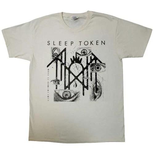 Футболка с логотипом группы Sleep Token Eyes L
