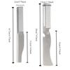 Beard Comb Folding Pocket Beard Combs Hairdressing Hair Styling Comb Portable Steel Combs  Salon