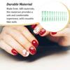 Girls Matte False Nails Reusable Manicure Tools Full Cover Patch Extension Decorations Women Artificial Fingernails