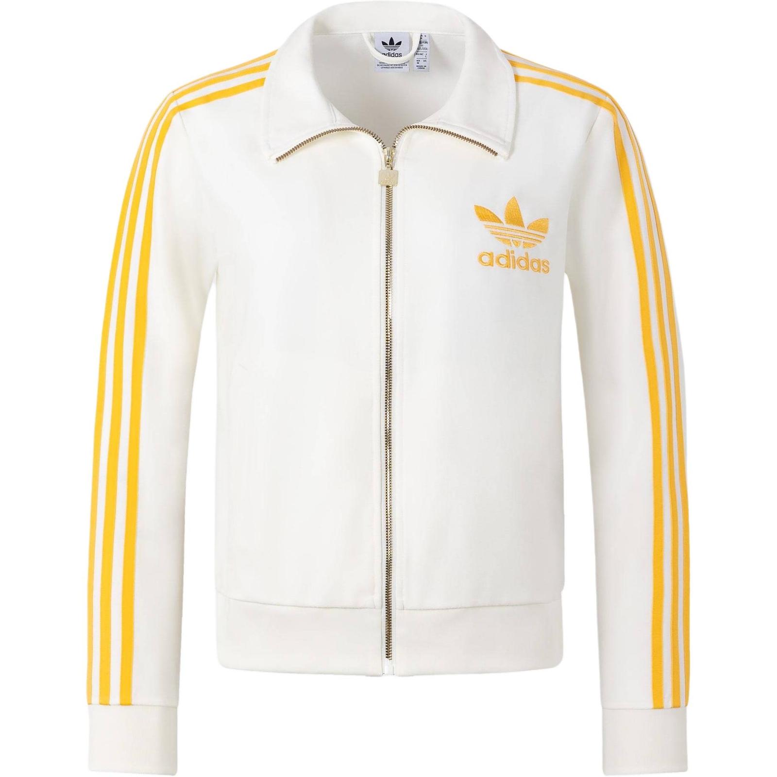 adidas Originals Premium Original Track Jacket With Logo Embroidery Stripes XS