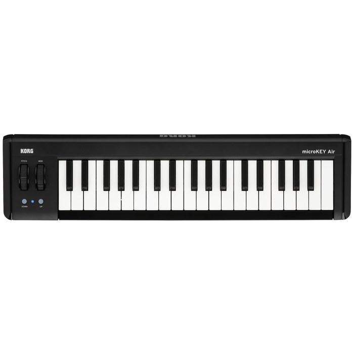 KORG microKEY2 Air 37-Key Wireless MIDI Keyboard Controller (Black)