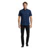 Gant Mens Classic Logo Poplin Short-Sleeved Shirt