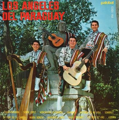 LP Record LOS ANGELES DEL PARAGUAY - Los Angeles Del Paraguay PH1003 Palobal 1967 Spain Latin Used