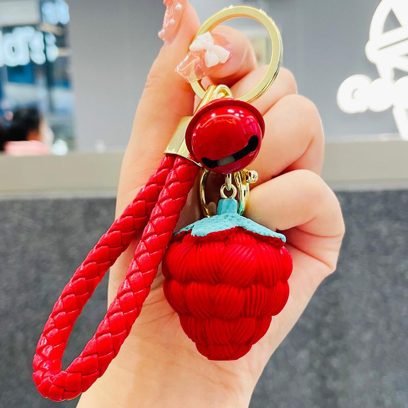 

Resin Playful Strawberry Key Holder Cute And Fun Accessory Perfect For Celebrations Weave
