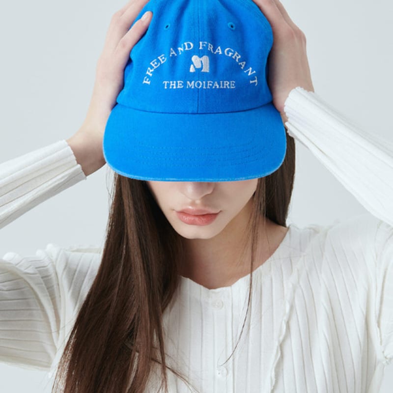 

MOIFAIRE MOIFAIRE LOGO BALL CAP / BLUE BLUE
