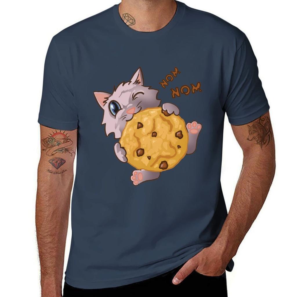 Cookie Kitten Nom Nom Tshirt Active Wear Sports Tshirt For Unisex