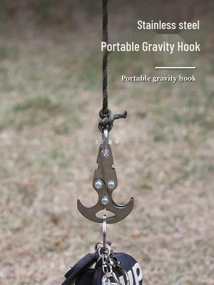 Thickened Stainless Steel Multifunctional Outdoor Gravity Climbing Hook & Grappling Claw
